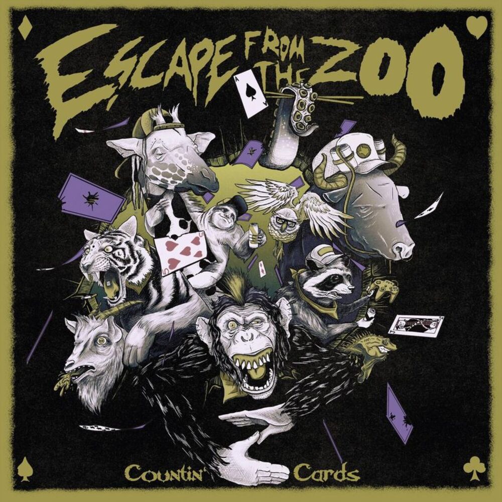 Escape From the Zoo - Countin' Cards  LP LP